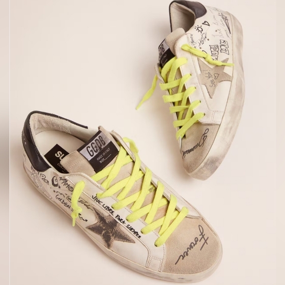 Golden Goose JOURNEY GRAFFITI SUPERSTARS - Picture 1 of 14